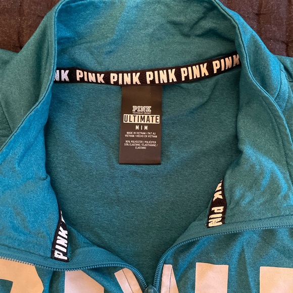 Pink VS quarter zip - Picture 2 of 2